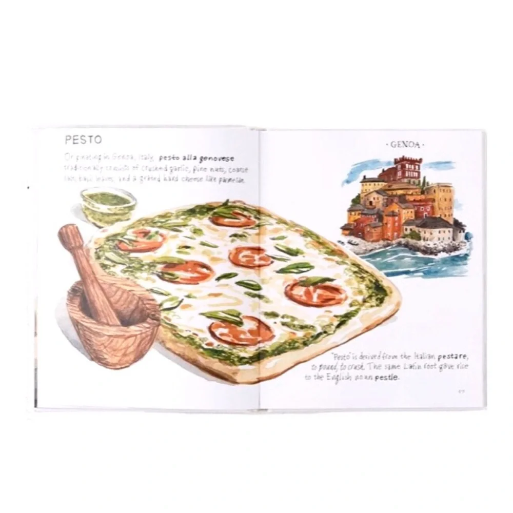 🆕 Pizzapedia- Illustrated Pizza Lover Book
